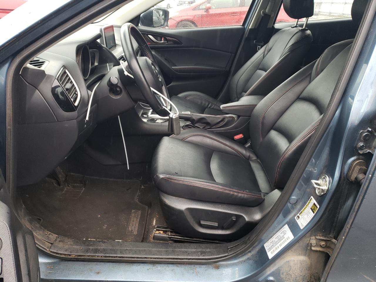 2014 Mazda 3 VIN JM1BM1M72E1168671 Copart auction photo, rear end damage thumbnail 7