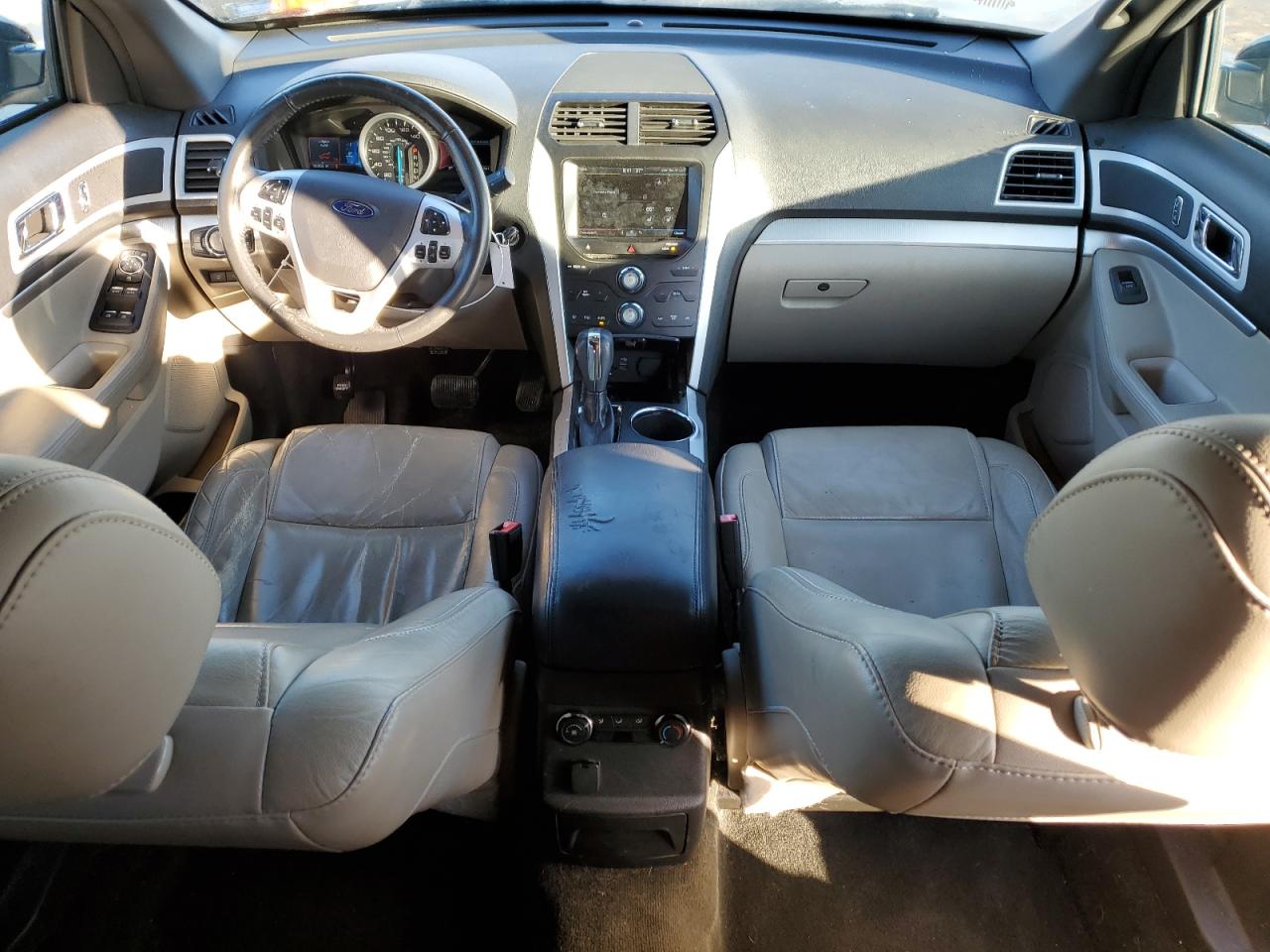 2014 Ford Explorer VIN 1FM5K8D81EGA49183 Copart auction photo, rear end / side damage thumbnail 8
