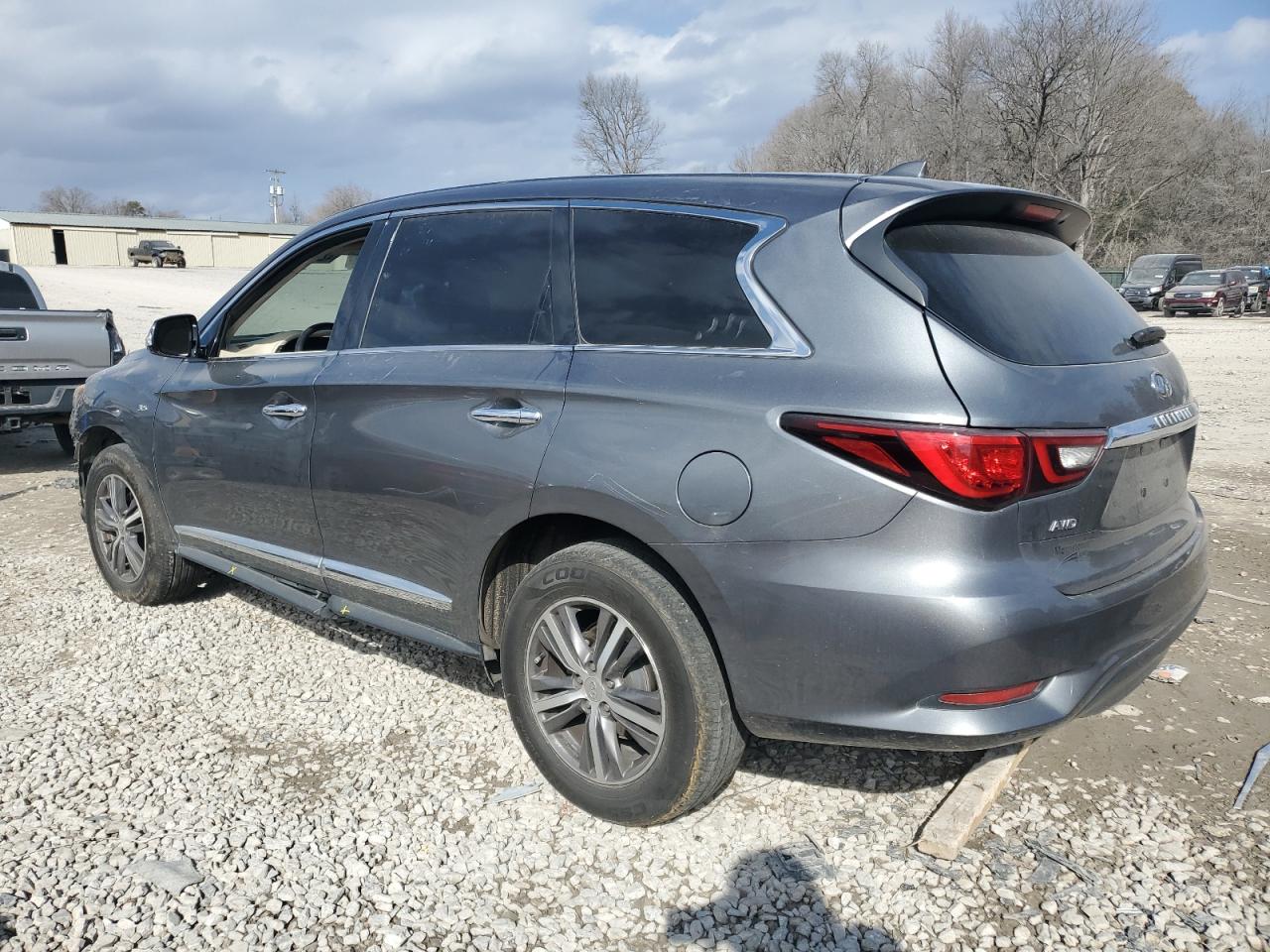 2020 Infiniti QX60 VIN 5N1DL0MM9LC535235 Copart auction photo, front end damage thumbnail 2