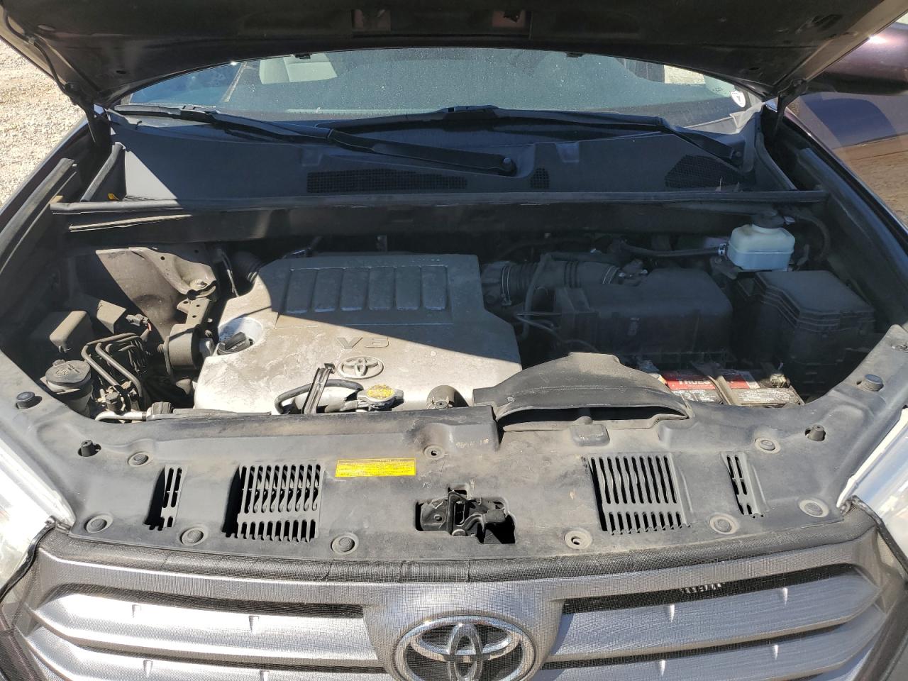2013 Toyota Highlander VIN 5TDZK3EHXDS142277 Copart auction photo, rear end damage thumbnail 14