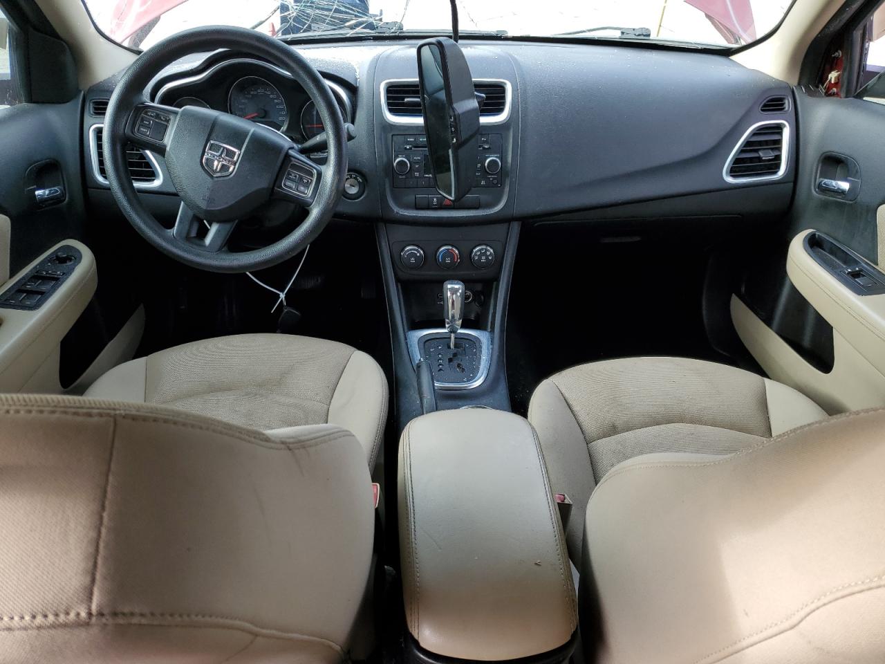 2014 Dodge Avenger VIN 1C3CDZAG7EN218100 Copart auction photo, all over damage thumbnail 8