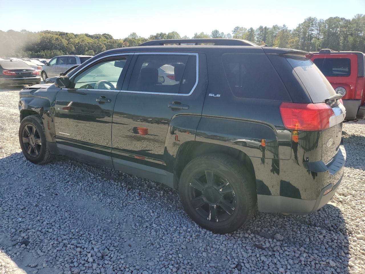 2010 GMC Terrain VIN 2CTALDEW9A6281096 Copart auction photo, front end damage thumbnail 2