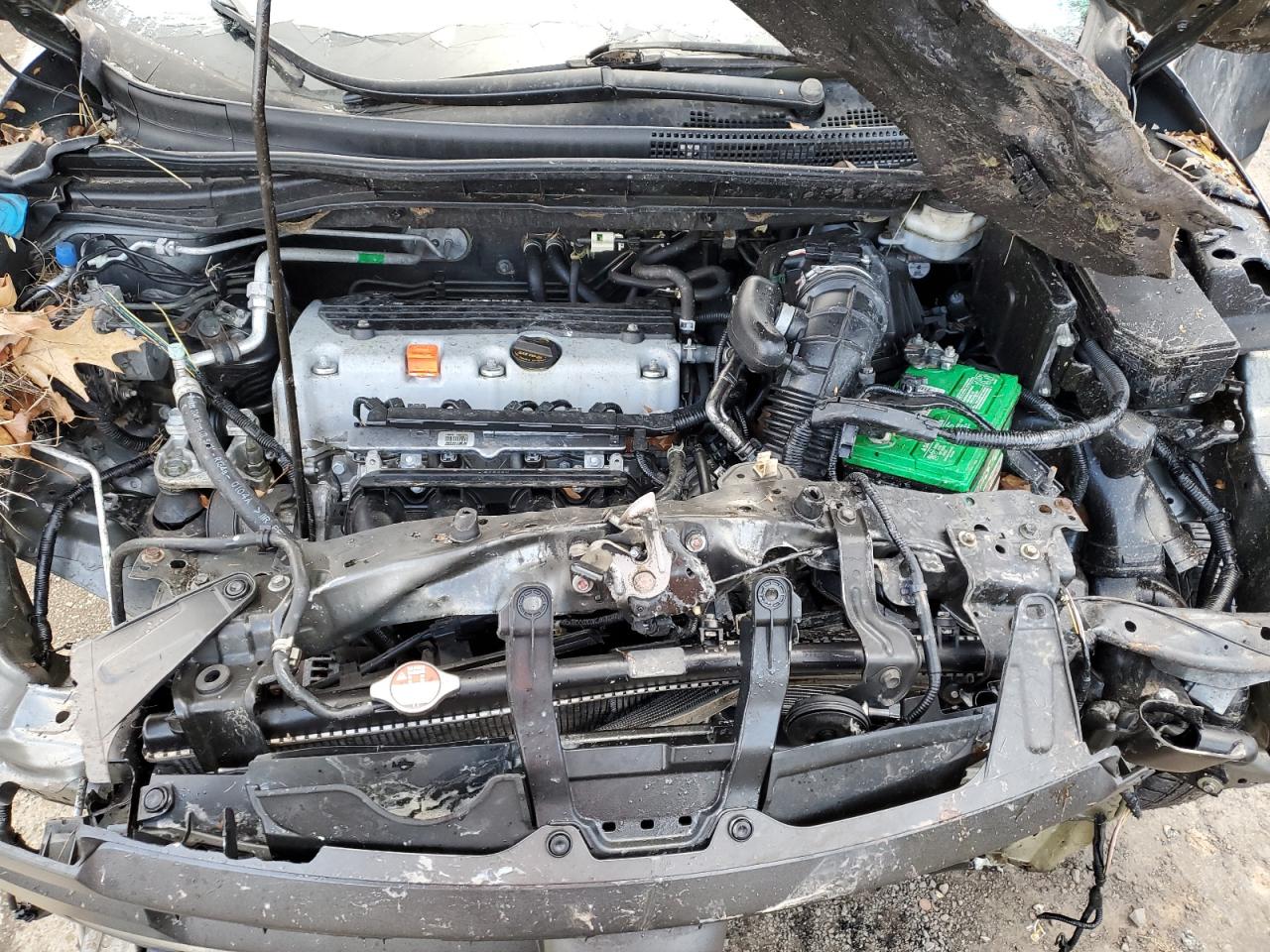2014 Honda CR-V VIN 5J6RM4H75EL057136 Copart auction photo, rollover damage thumbnail 12