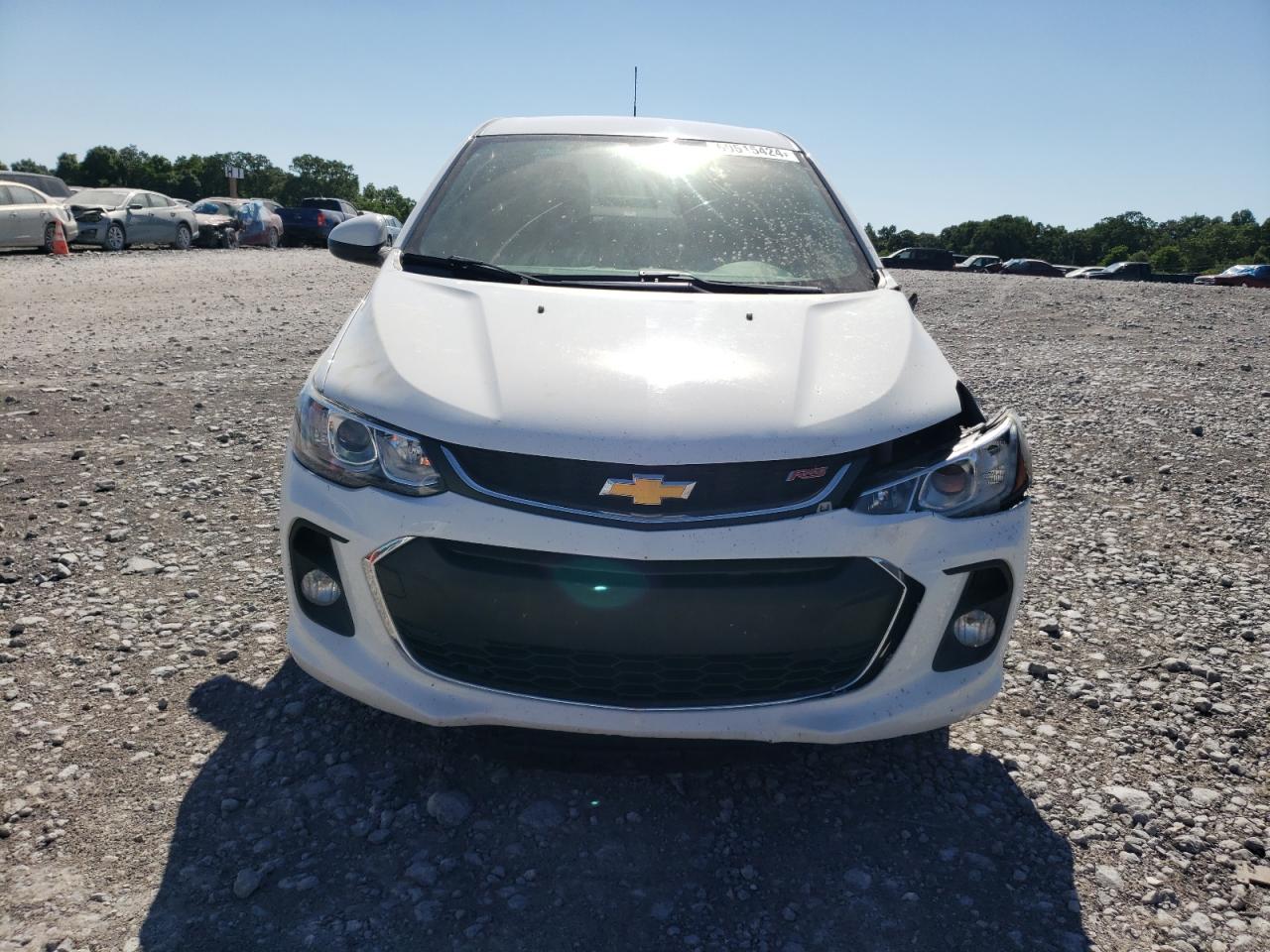 2017 Chevrolet Sonic VIN 1G1JD5SH0H4168470 Copart auction photo, front end / side damage thumbnail 5