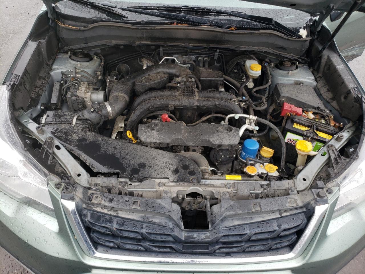 2017 Subaru Forester VIN JF2SJAGC4HH579276 Copart auction photo, side damage thumbnail 11