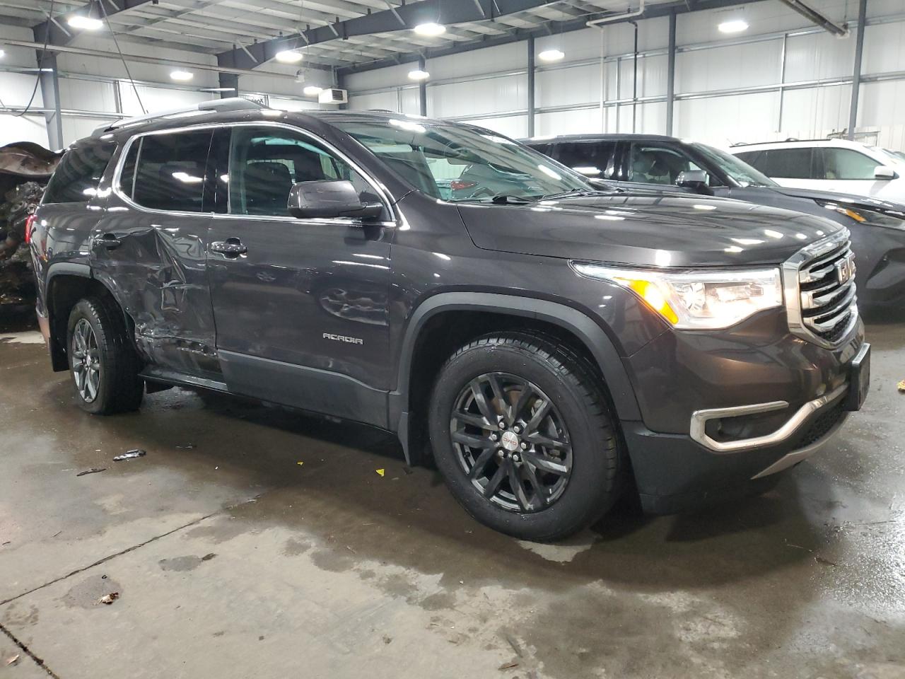 2019 GMC Acadia VIN 1GKKNULSXKZ107896 Copart auction photo, side / rear end damage thumbnail 4