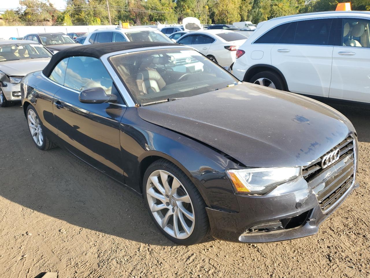 2014 Audi A5 VIN WAULFAFH5EN002252 Copart auction photo, front end / minor dent/scratches damage thumbnail 4