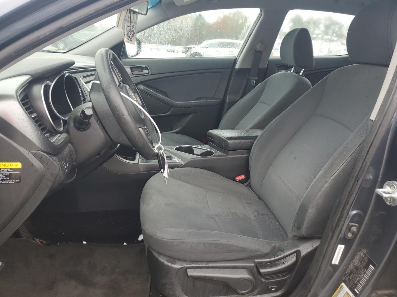 2015 KIA Optima VIN KNAGM4A76F5536241 Copart auction photo, all over damage thumbnail 7
