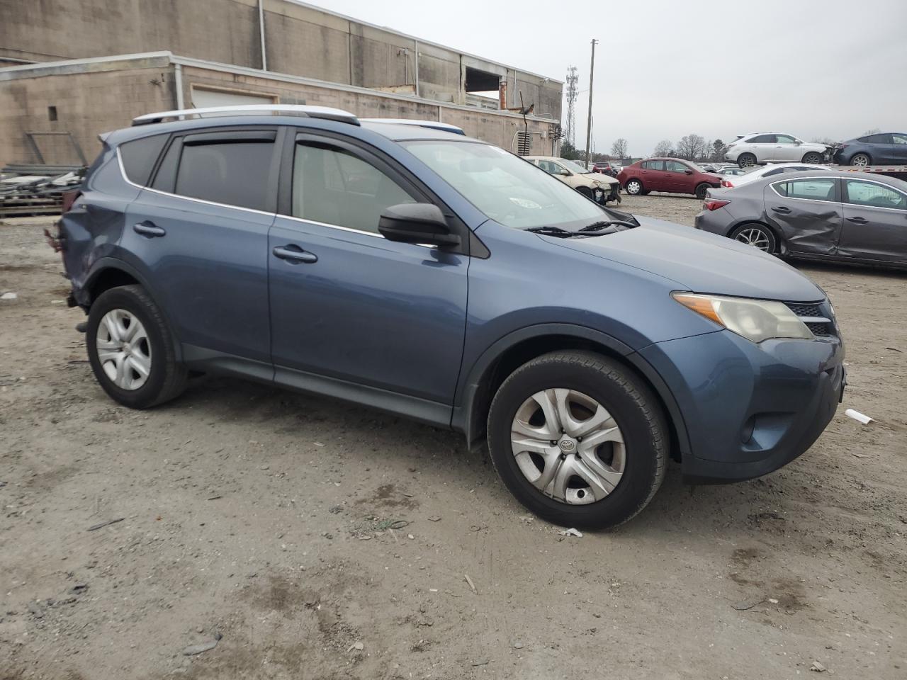 2013 Toyota RAV 4 VIN JTMBFREV4DD030133 Copart auction photo, rear end / minor dent/scratches damage thumbnail 4