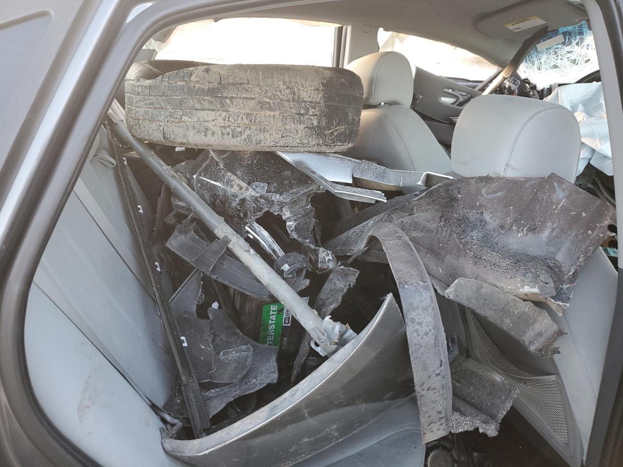 2009 Hyundai Elantra VIN KMHDU46D49U599929 Copart auction photo, all over damage thumbnail 13