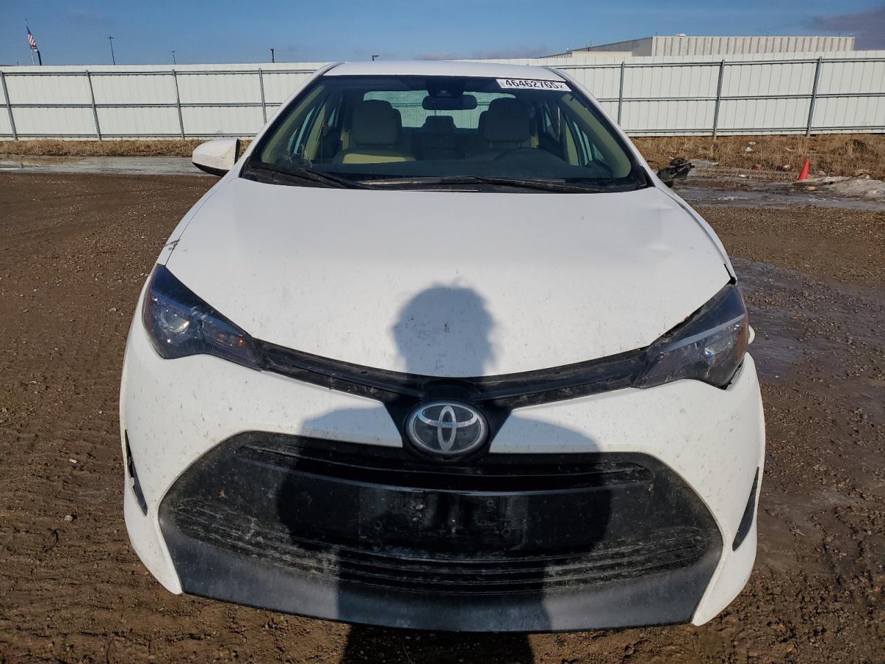 2019 Toyota Corolla VIN 5YFBURHE6KP927370 Copart auction photo, side / front end damage thumbnail 5