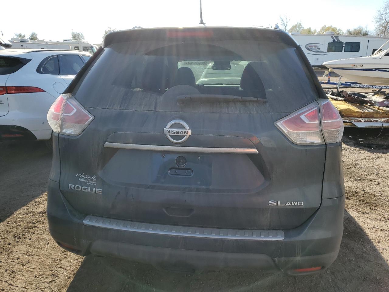 2016 Nissan Rogue VIN 5N1AT2MV6GC750763 Copart auction photo, all over damage thumbnail 6