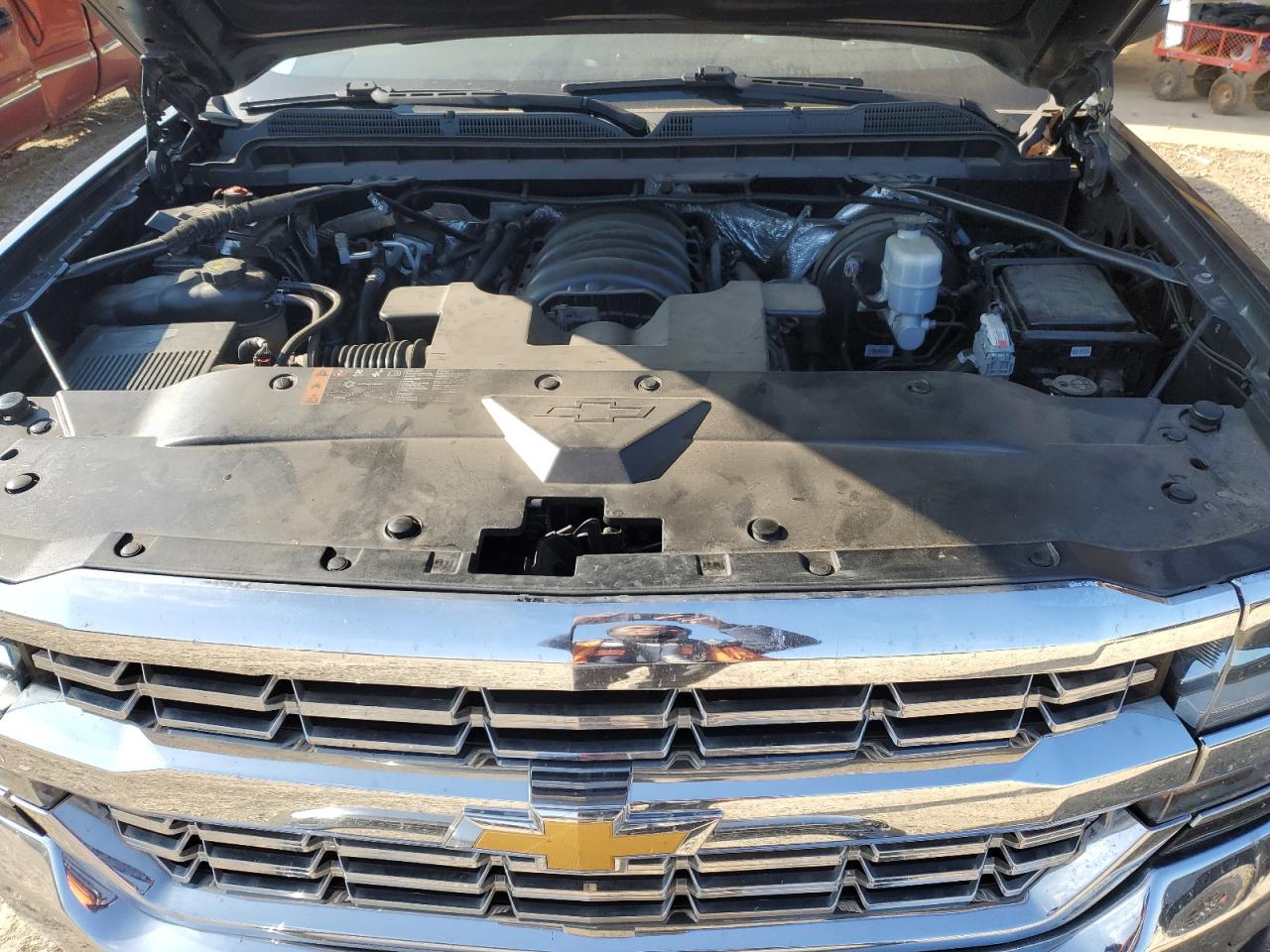 2017 Chevrolet Silverado VIN 3GCPCREC6HG475804 Copart auction photo, rollover damage thumbnail 13