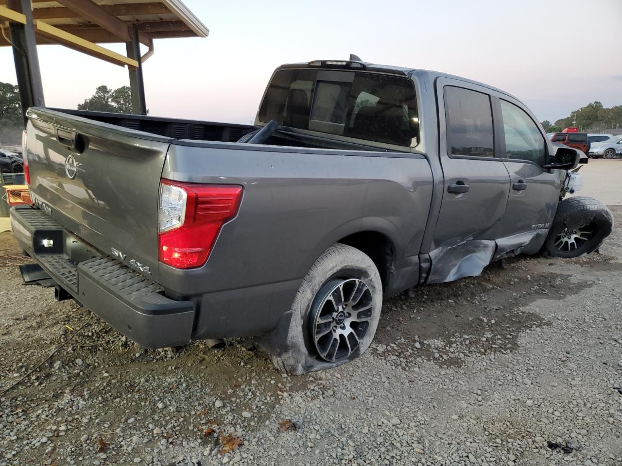 2024 Nissan Titan VIN 1N6AA1EC0RN114345 Copart auction photo, front end / side damage thumbnail 3