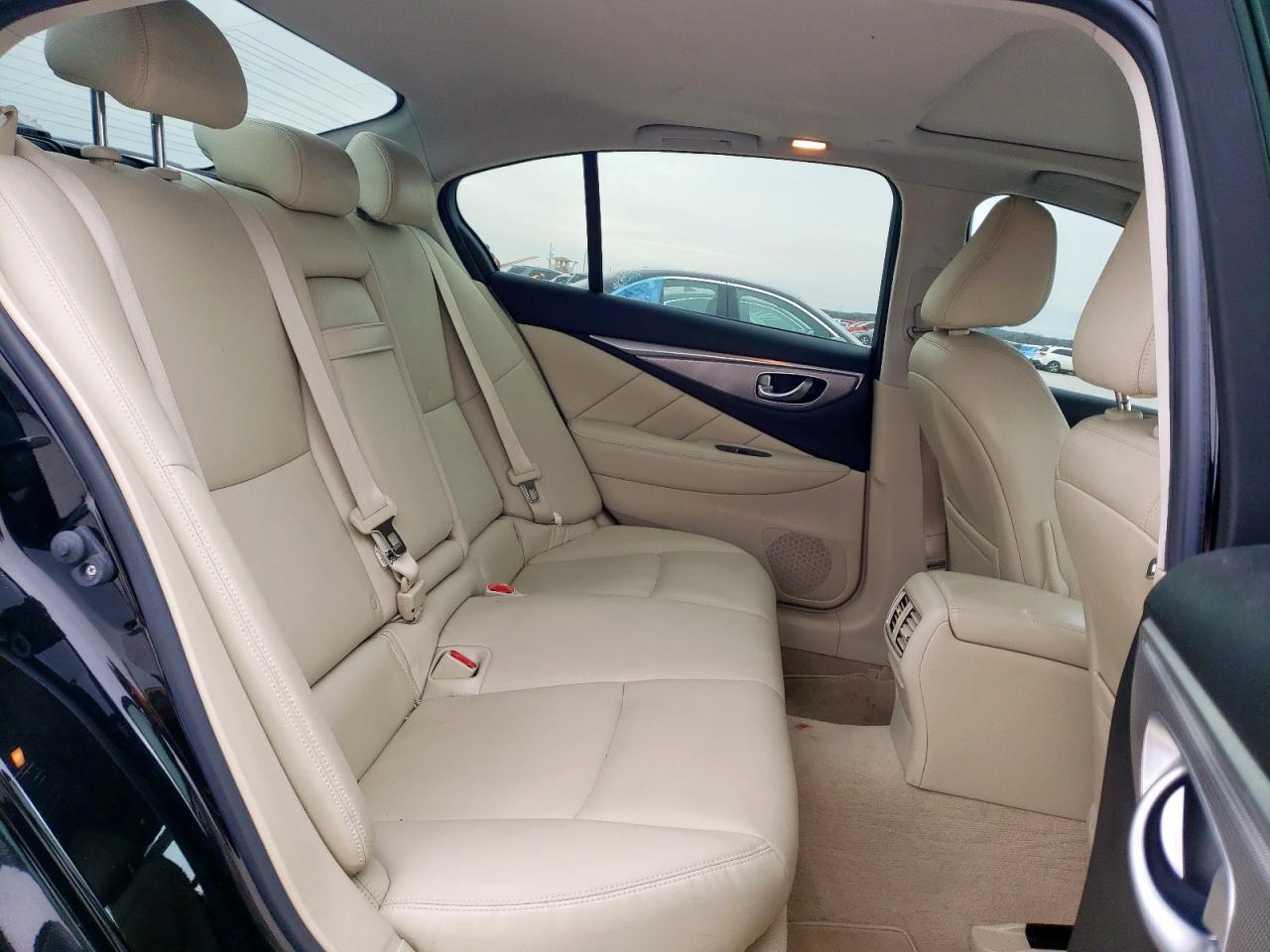 2016 Infiniti Q50 VIN JN1BV7APXFM352036 Copart auction photo, rear end / side damage thumbnail 10