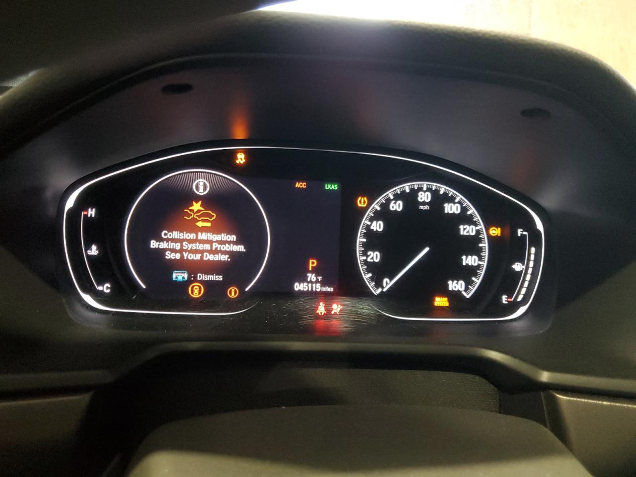 2019 Honda Accord VIN 1HGCV1F18KA161361 Copart auction photo, side / minor dent/scratches damage thumbnail 8