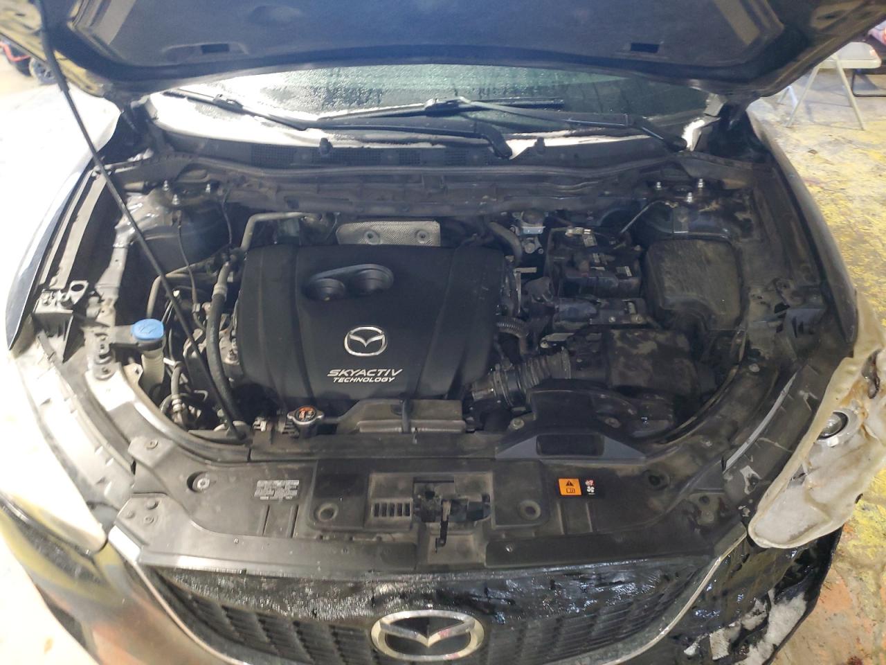 2015 Mazda CX-5 VIN JM3KE4DYXF0466276 Copart auction photo, burn / front end damage thumbnail 12