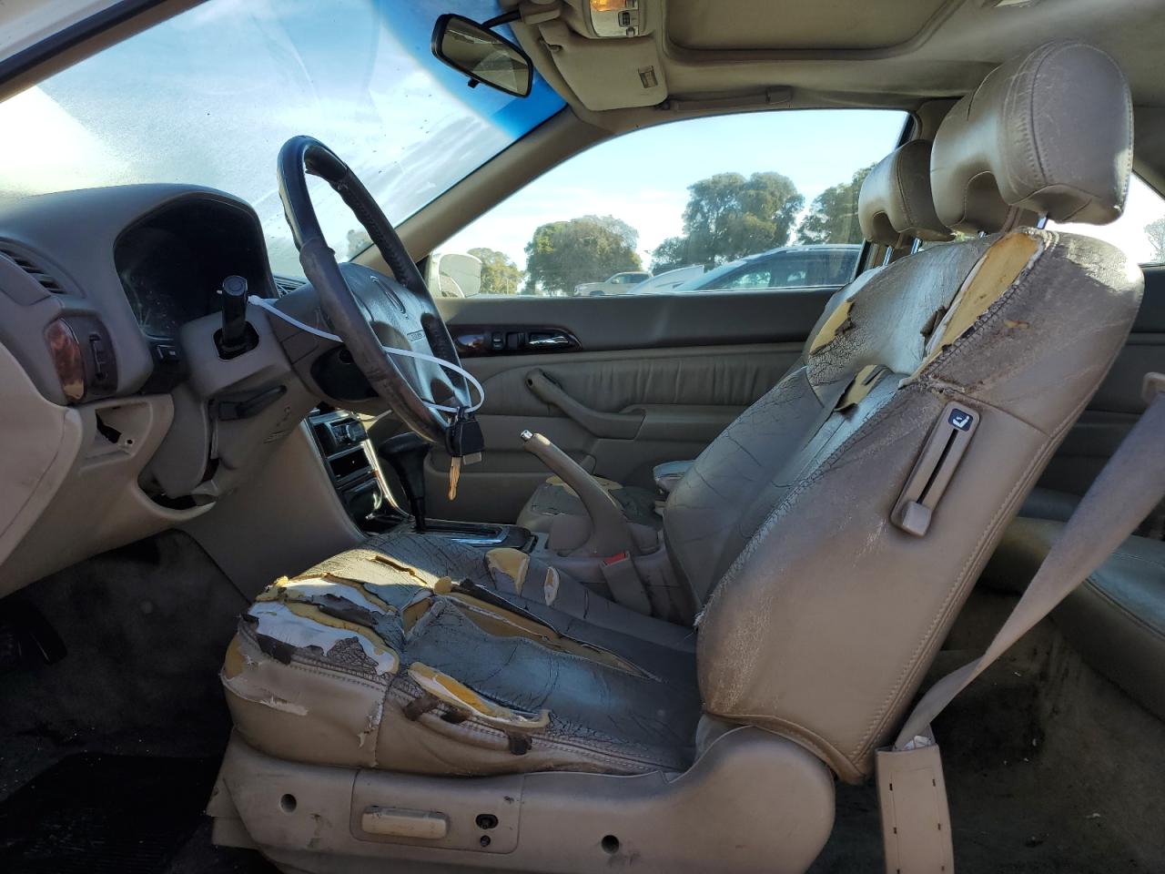 1998 Acura CL VIN 19UYA2254WL004534 Copart auction photo, side damage thumbnail 7