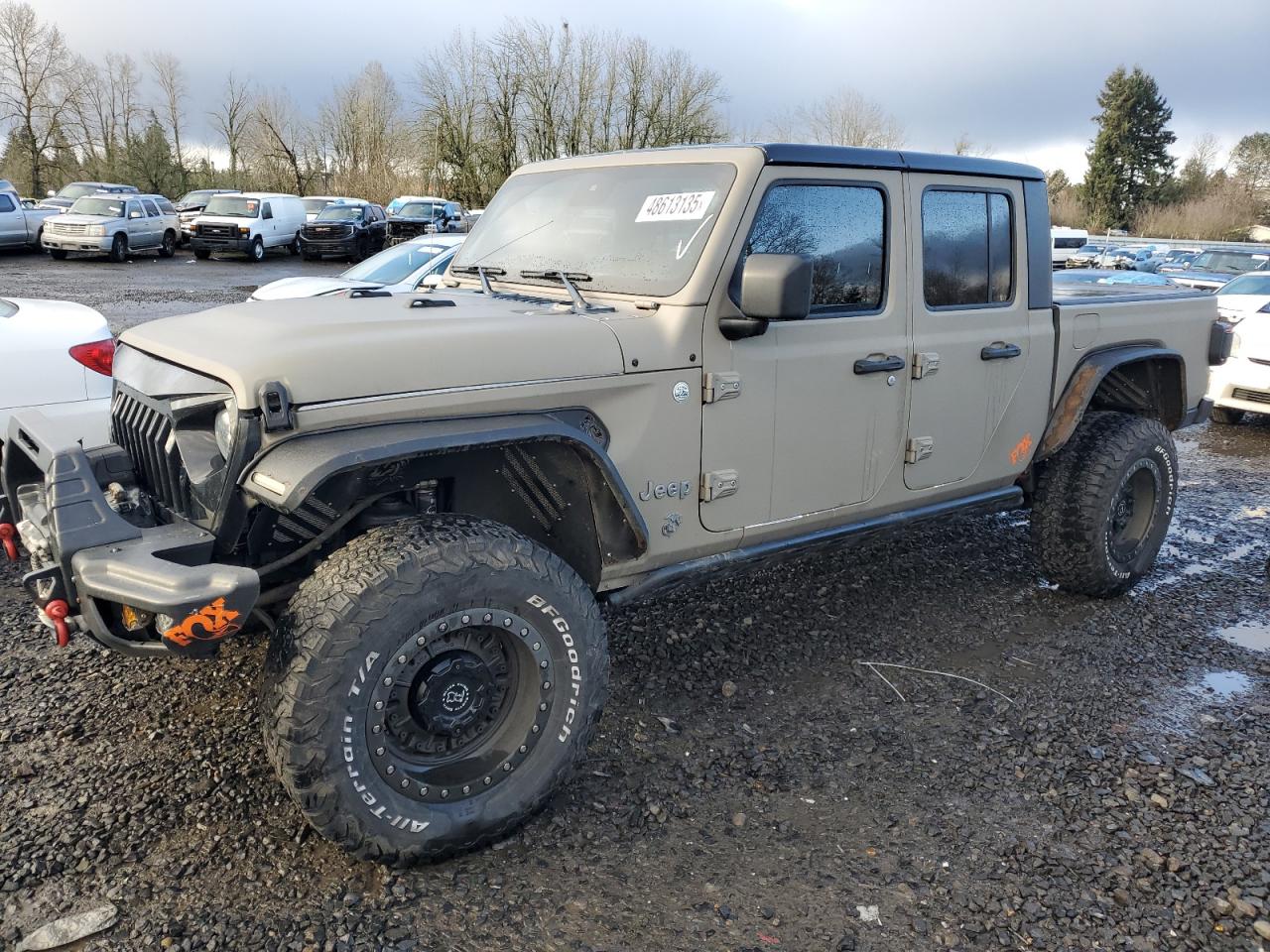 2020 Jeep Gladiator VIN 1C6HJTFG8LL147702 - Copart auction photo