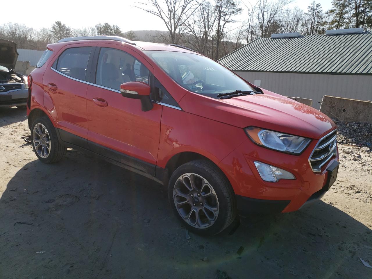2019 Ford EcoSport VIN MAJ6S3KL8KC299323 Copart auction photo, rear end / minor dent/scratches damage thumbnail 4