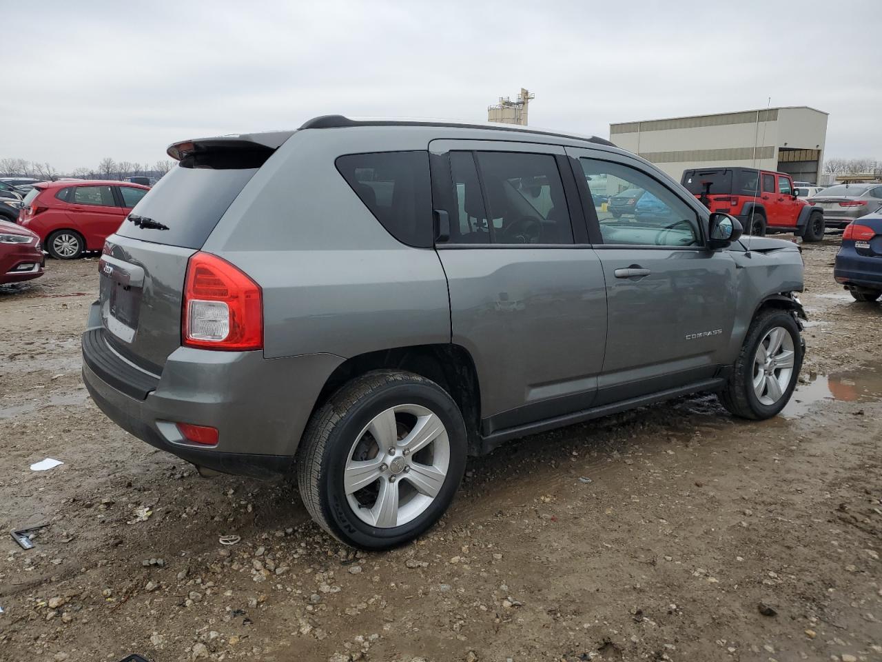 2013 Jeep Compass VIN 1C4NJDBBXDD248800 Copart auction photo, front end damage thumbnail 3