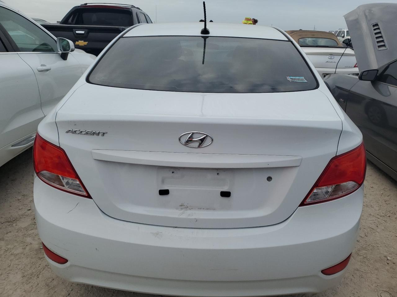 2017 Hyundai Accent VIN KMHCT4AE7HU362493 Copart auction photo, water/flood damage thumbnail 6