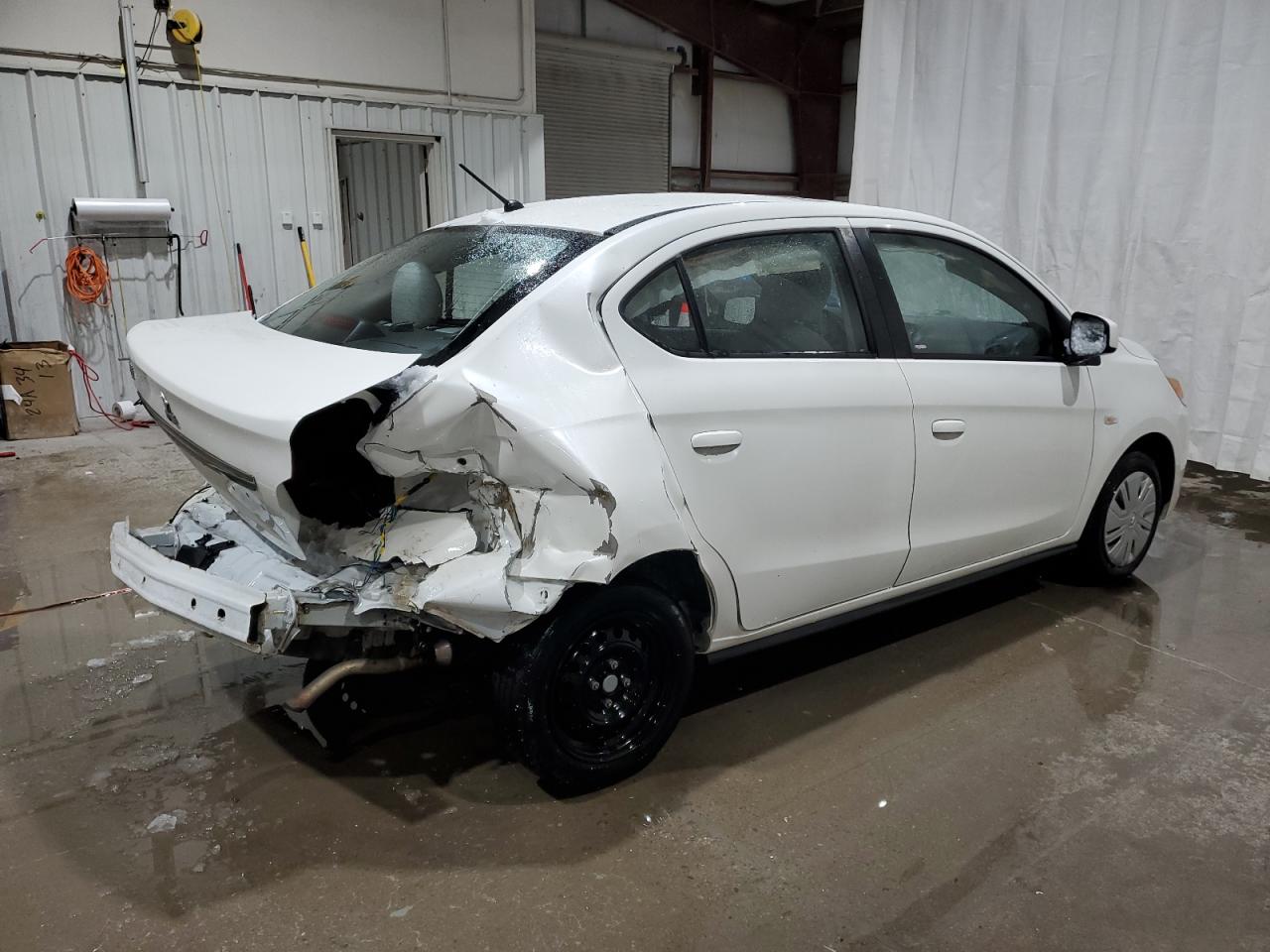 2020 Mitsubishi Mirage VIN ML32F3FJ6LHF04394 Copart auction photo, rear end damage thumbnail 3
