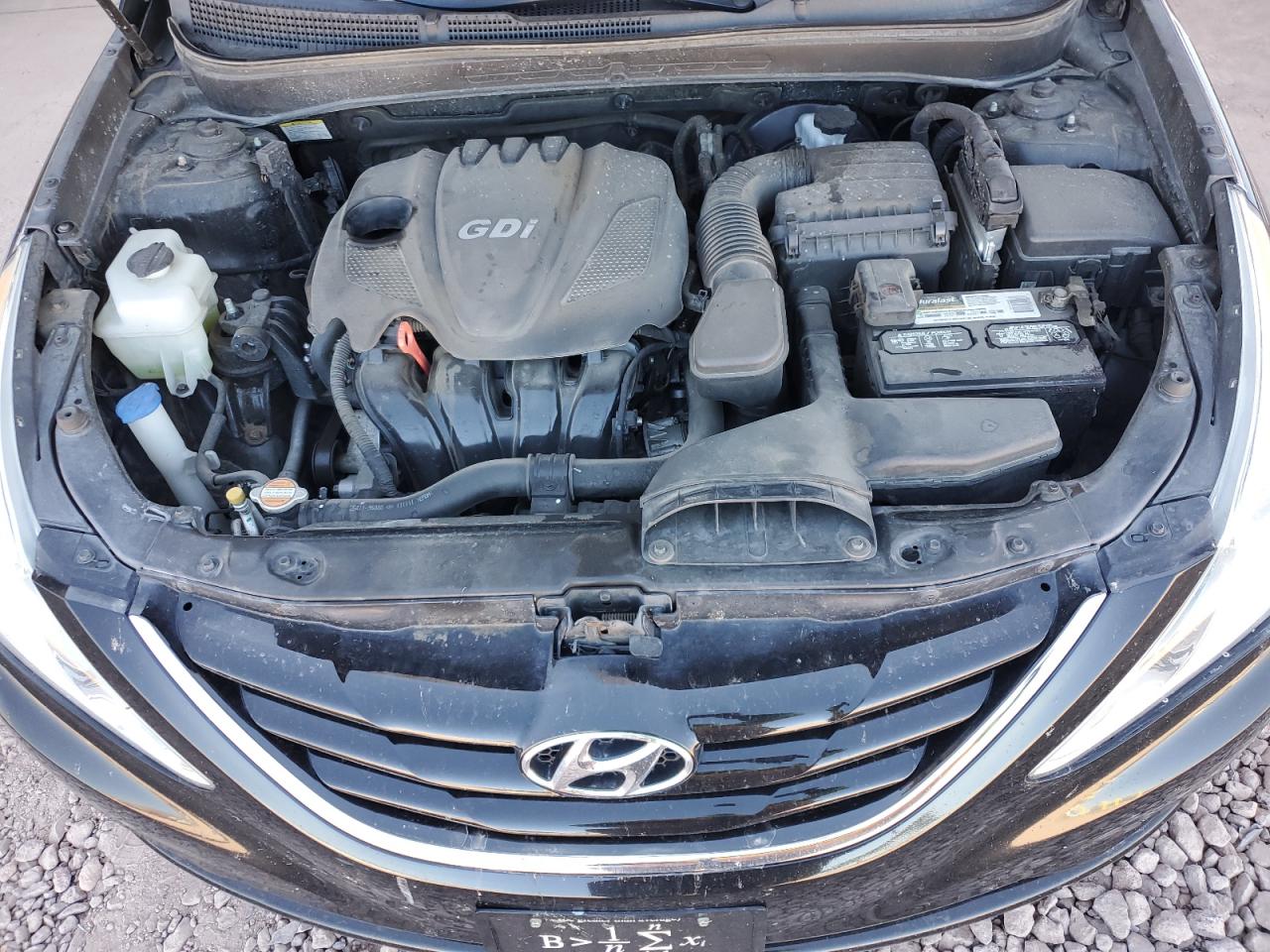 2012 Hyundai Sonata VIN 5NPEB4AC6CH470976 Copart auction photo, all over damage thumbnail 11