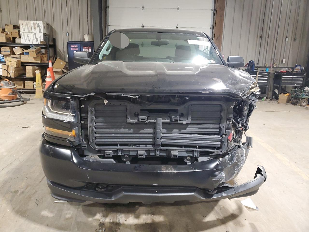 2018 Chevrolet Silverado VIN 1GCNKNEHXJZ120655 Copart auction photo, front end damage thumbnail 5