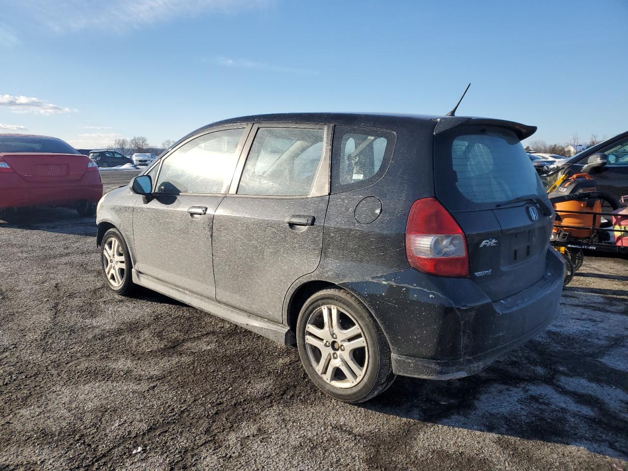 2007 Honda Fit VIN JHMGD38607S041917 Copart auction photo, front end damage thumbnail 2