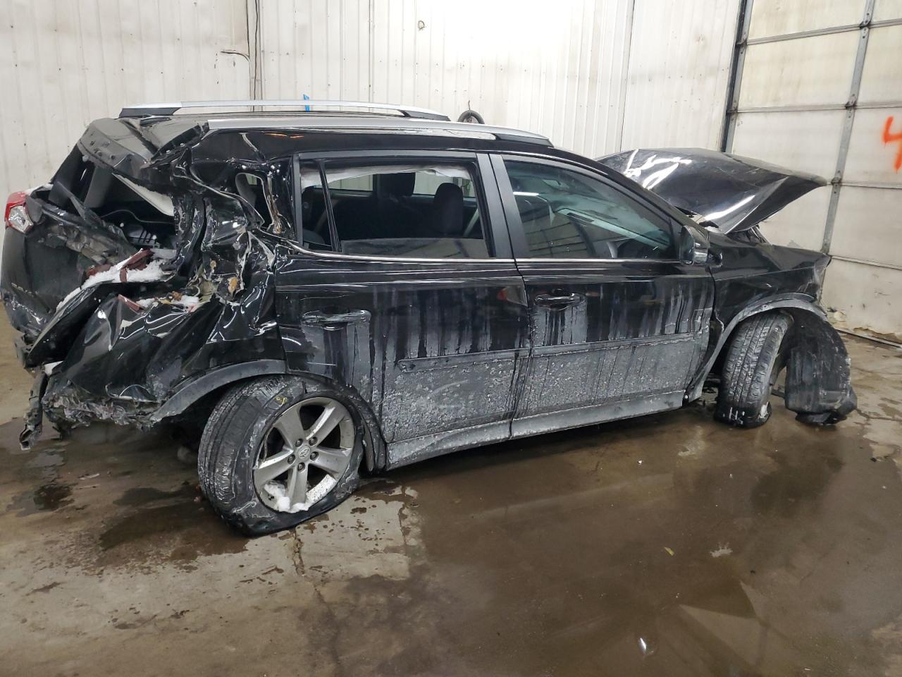 2013 Toyota RAV 4 VIN 2T3WFREV3DW058140 Copart auction photo, rear end / front end damage thumbnail 3