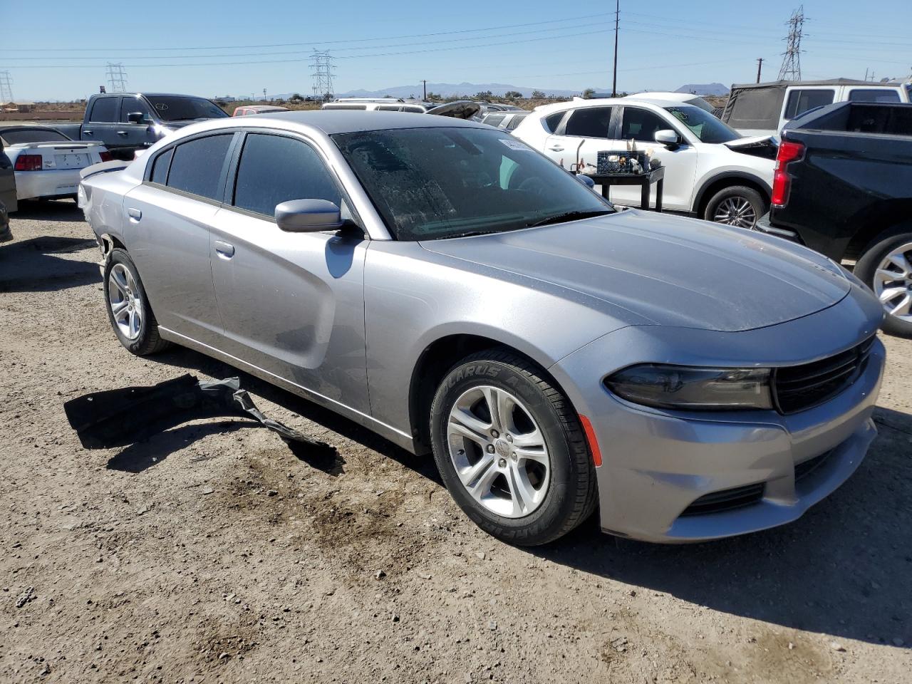 2018 Dodge Charger VIN 2C3CDXBG0JH144105 Copart auction photo, rear end / frame damage damage thumbnail 4