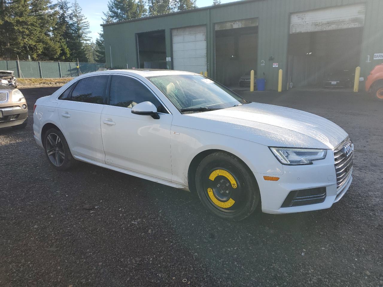 2017 Audi A4 VIN WAUENAF4XHN049242 Copart auction photo, undercarriage damage thumbnail 4