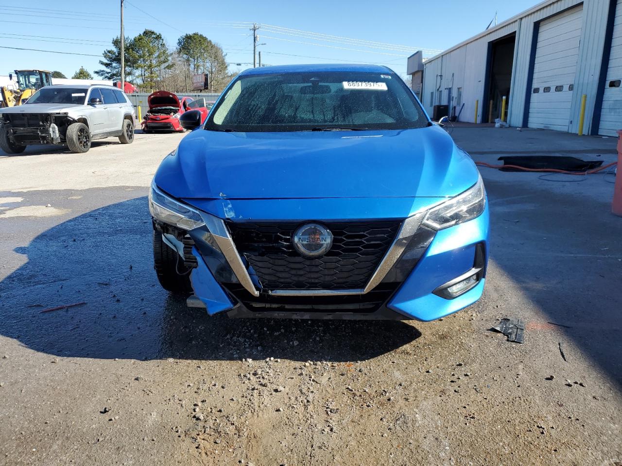 2020 Nissan Sentra VIN 3N1AB8DV7LY270813 Copart auction photo, rear end / all over damage thumbnail 5