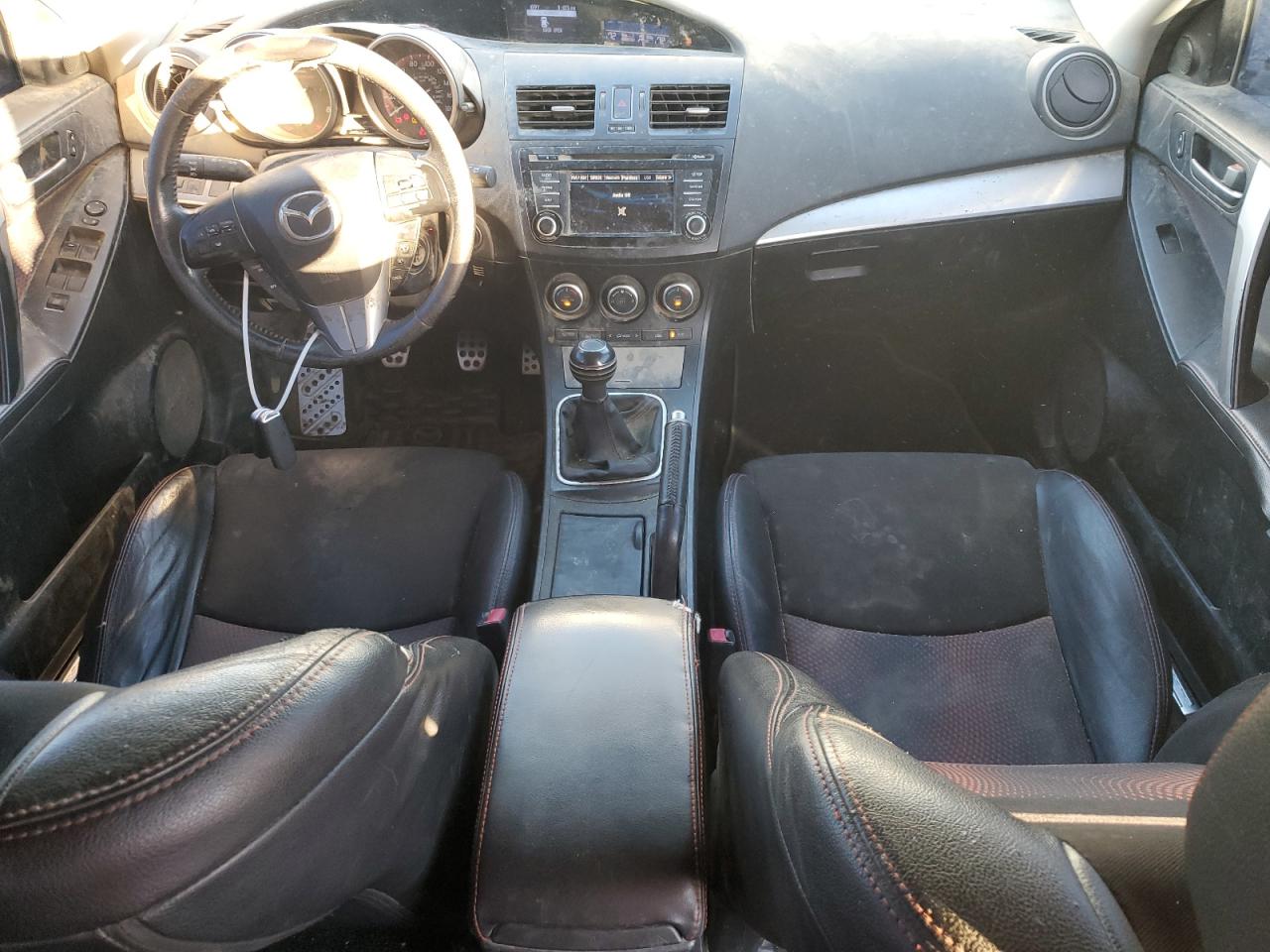 2013 Mazda 3 VIN JM1BL1L46D1785533 Copart auction photo, side / front end damage thumbnail 8