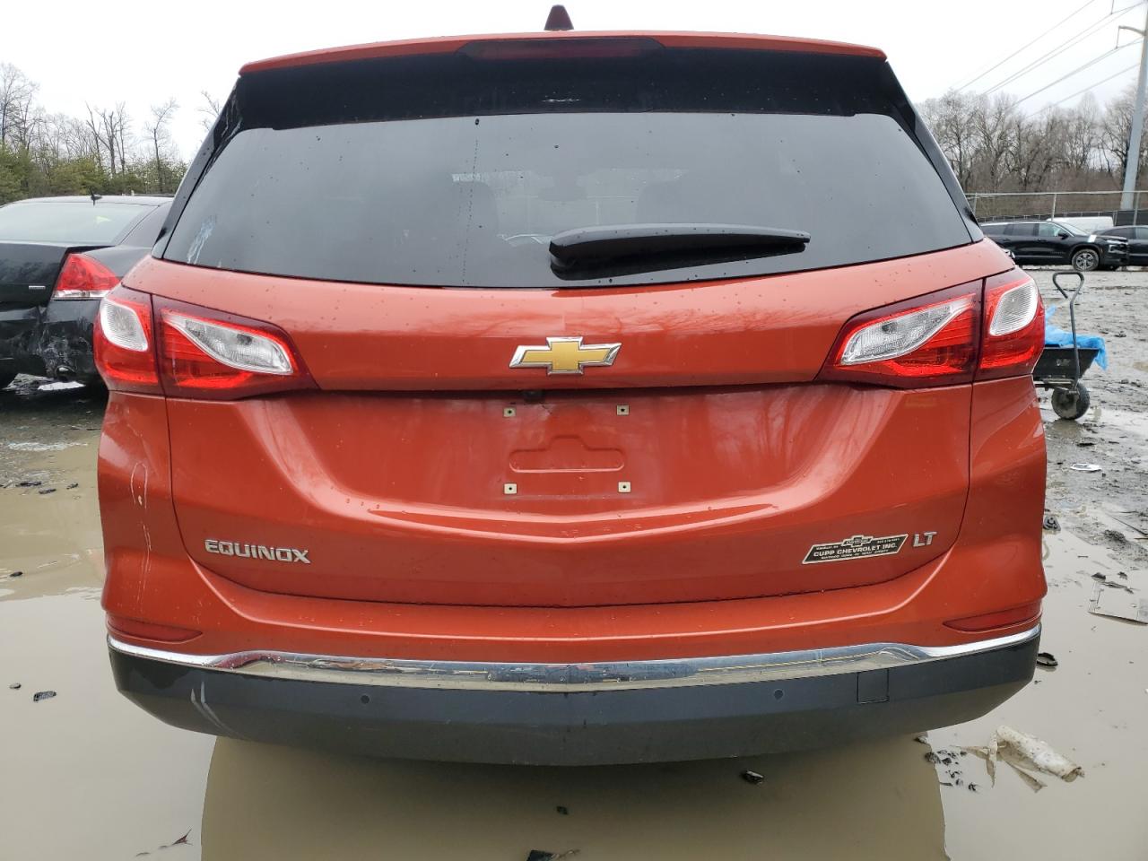 2020 Chevrolet Equinox VIN 2GNAXKEV8L6152692 Copart auction photo, front end / side damage thumbnail 6