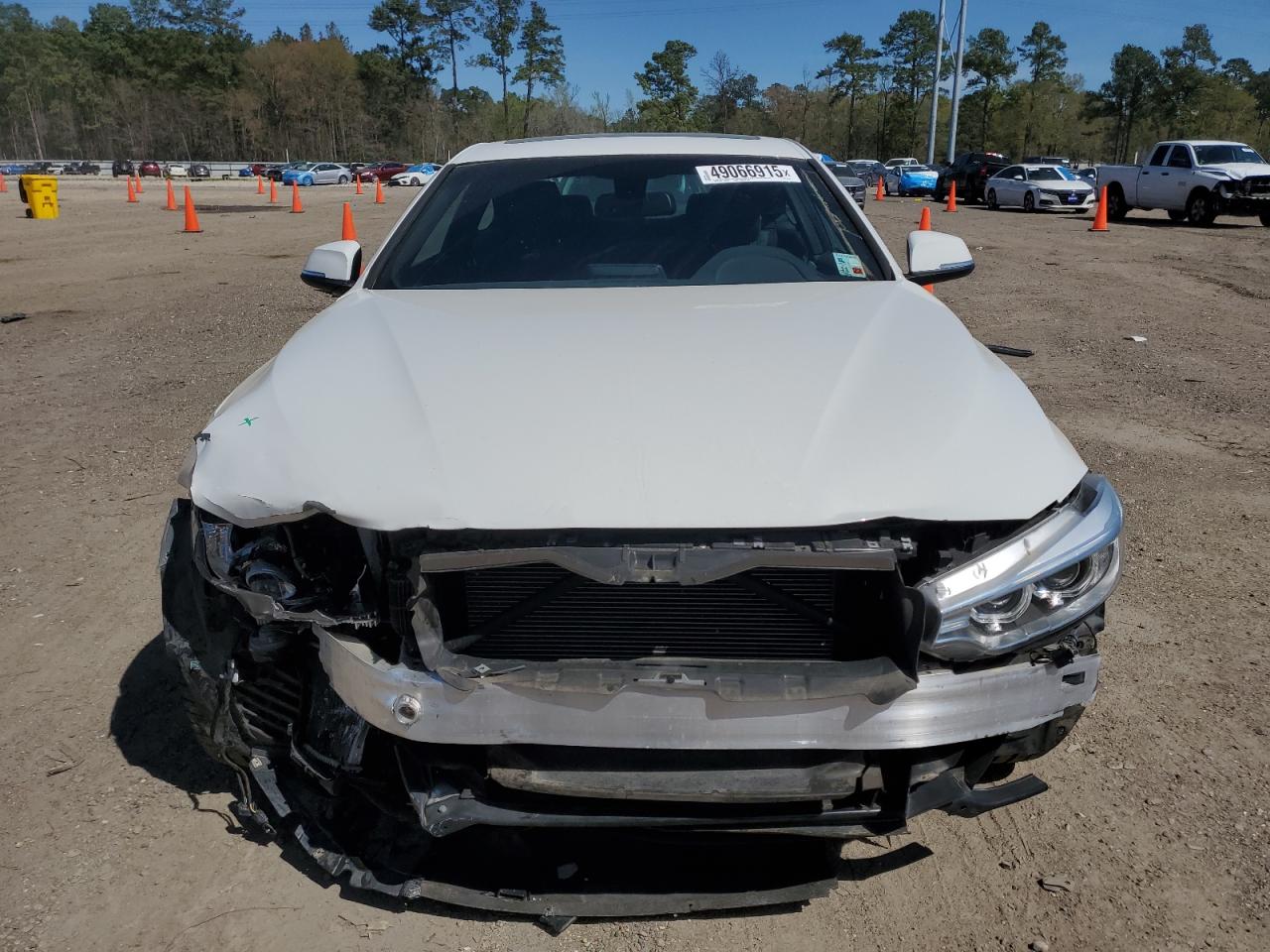 2016 BMW 4er VIN WBA3N7C52GK228821 Copart auction photo, front end damage thumbnail 5