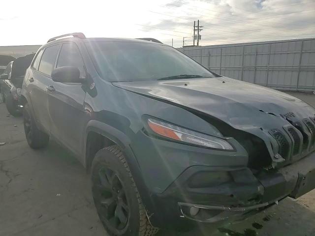 2015 Jeep Cherokee VIN 1C4PJMBS8FW673304 Copart auction photo, front end damage thumbnail 12