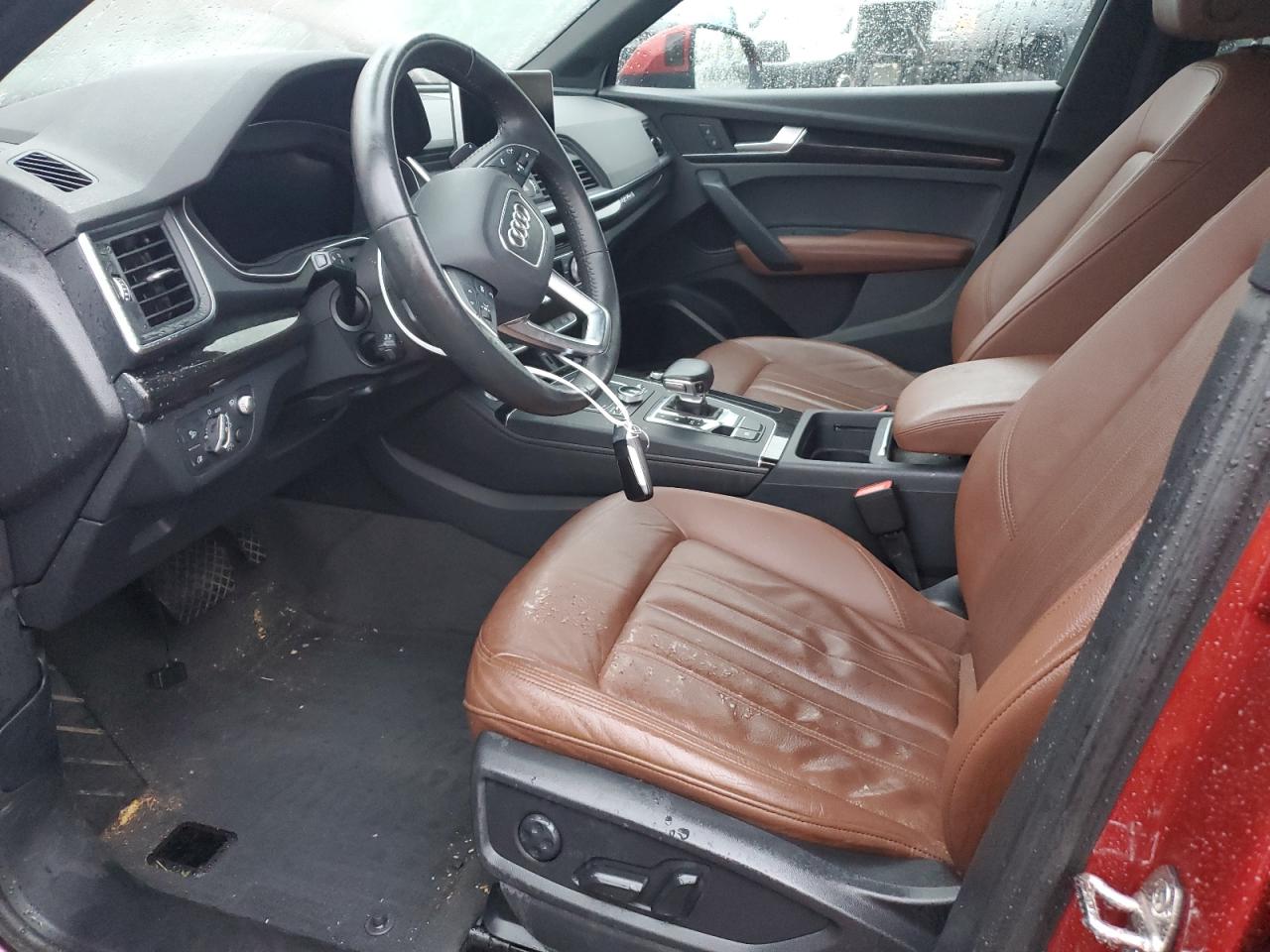 2018 Audi Q5 VIN WA1CNAFY7J2119018 Copart auction photo, rear end / side damage thumbnail 7