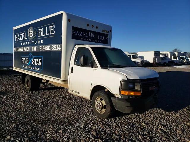 2014 GMC Savana VIN 1GD374CGXE1101164 Copart auction photo, front end damage thumbnail 10