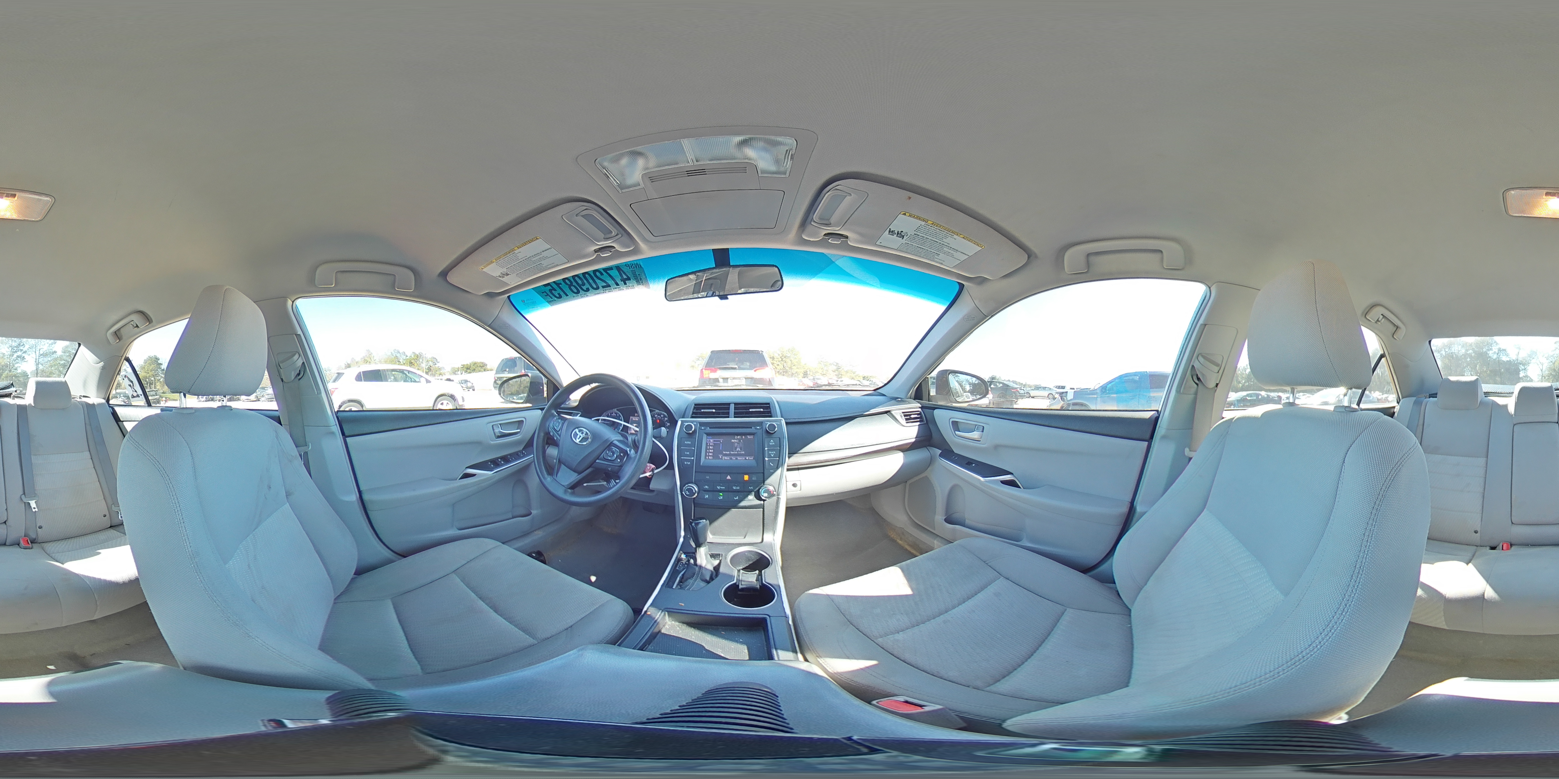 2016 Toyota Camry VIN 4T4BF1FKXGR571313 Copart auction photo, rear end damage thumbnail 13