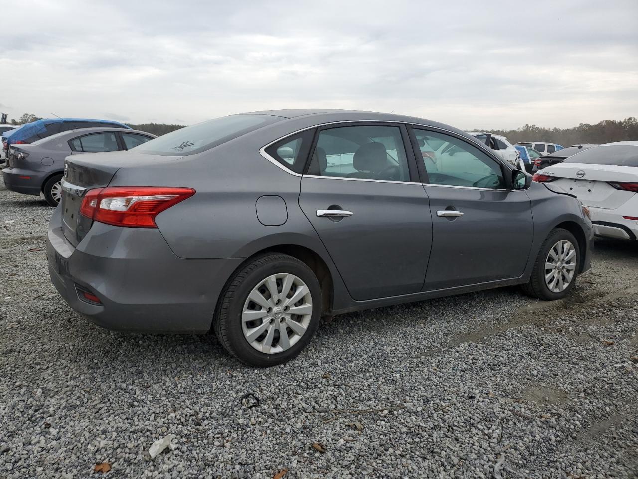 2019 Nissan Sentra VIN 3N1AB7AP1KY261507 Copart auction photo, front end / minor dent/scratches damage thumbnail 3