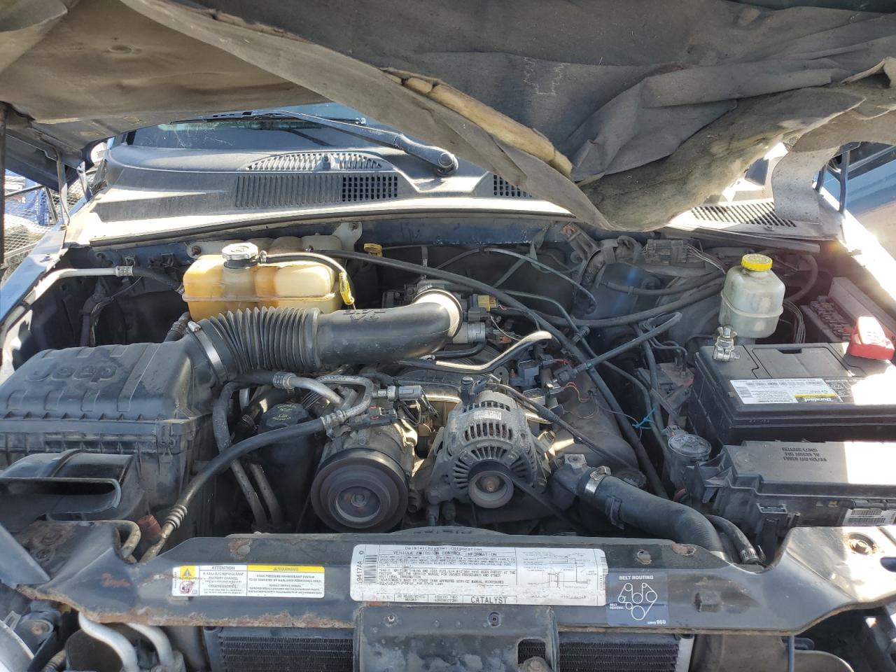 2006 Jeep Liberty (North America) VIN 1J4GK48K86W280689 Copart auction photo, front end / minor dent/scratches damage thumbnail 11