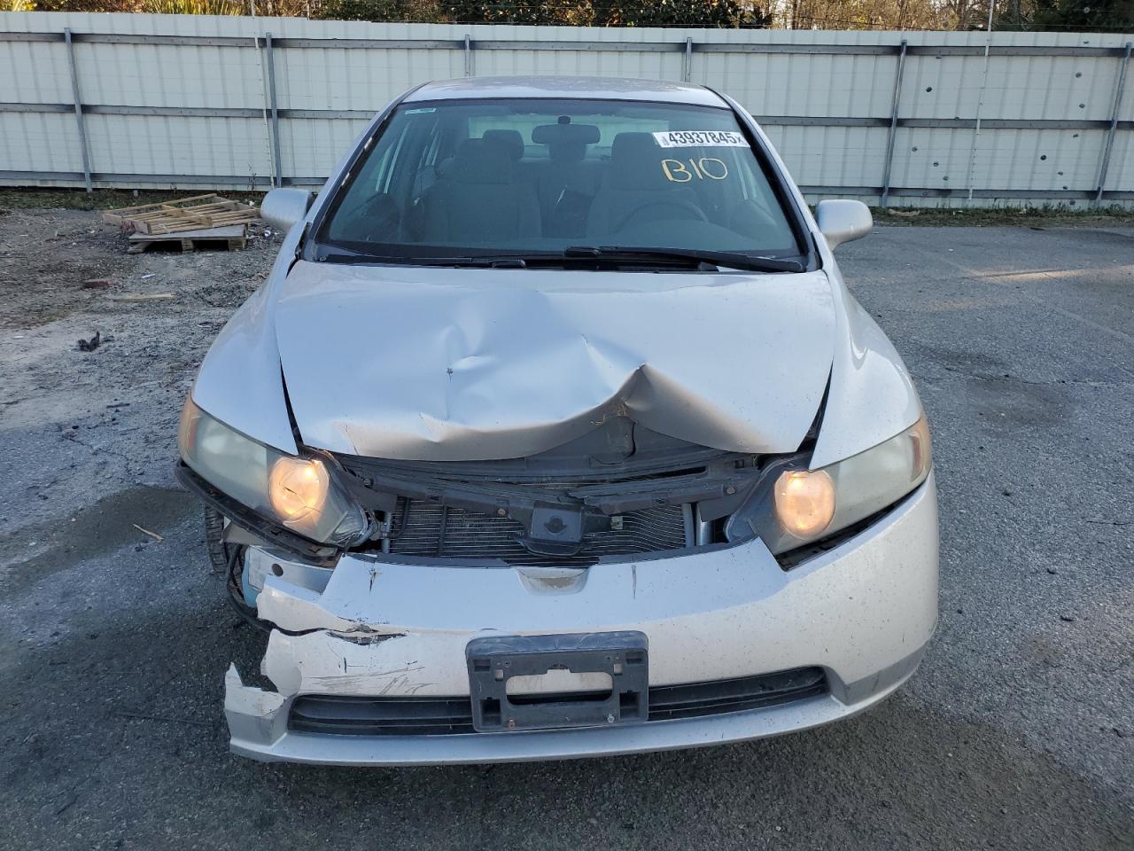 2006 Honda Civic VIN 1HGFA16556L124113 Copart auction photo, front end damage thumbnail 5