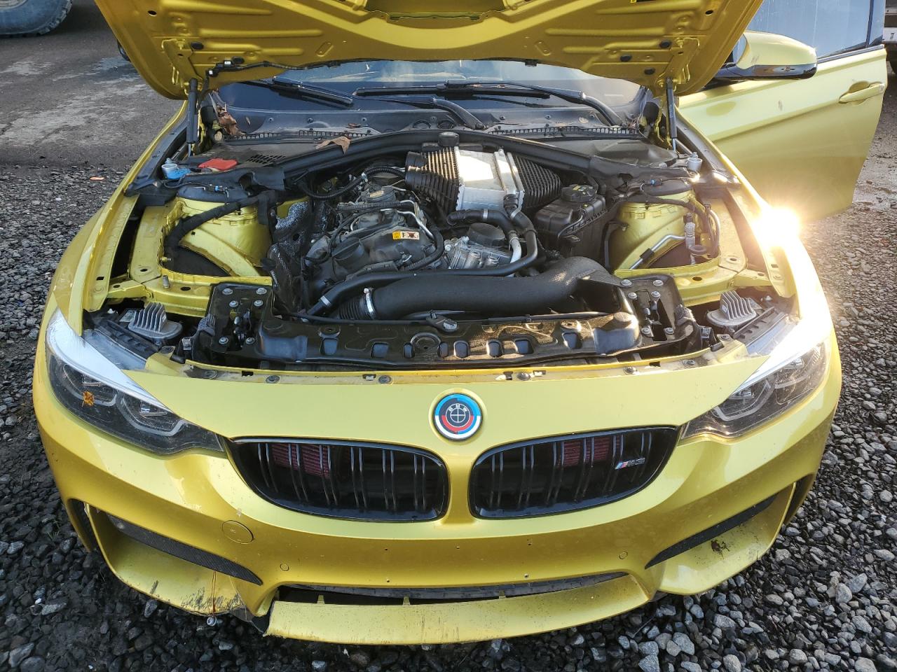 2018 BMW M3 VIN WBS8M9C52J5J79612 Copart auction photo, front end / undercarriage damage thumbnail 11