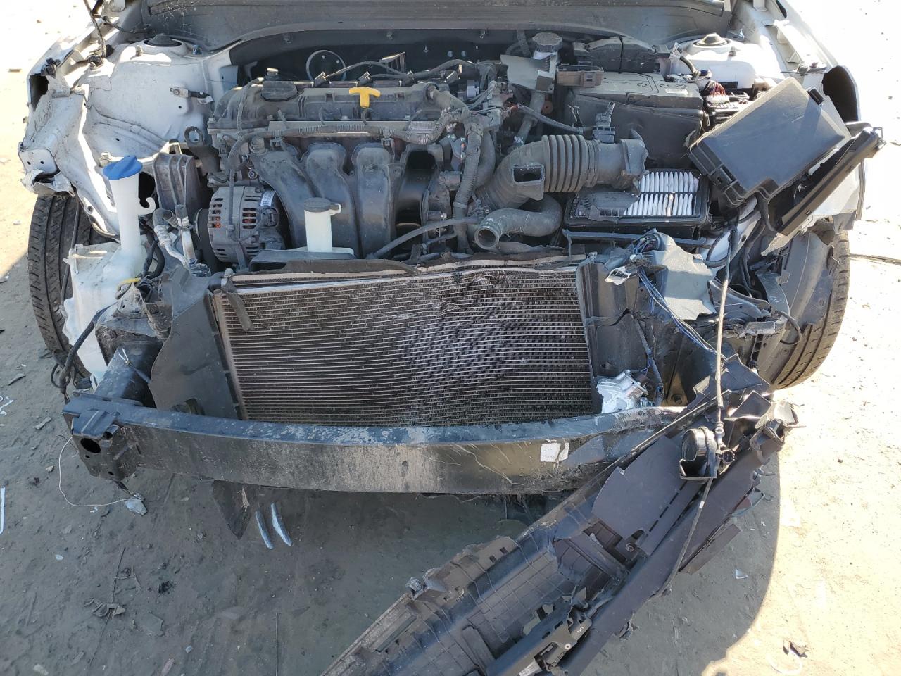 2021 KIA Forte VIN 3KPF24AD5ME312079 Copart auction photo, front end / mechanical damage thumbnail 11