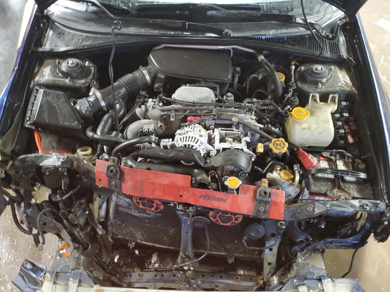 2005 Subaru Impreza VIN JF1GD66555H517530 Copart auction photo, front end / side damage thumbnail 11
