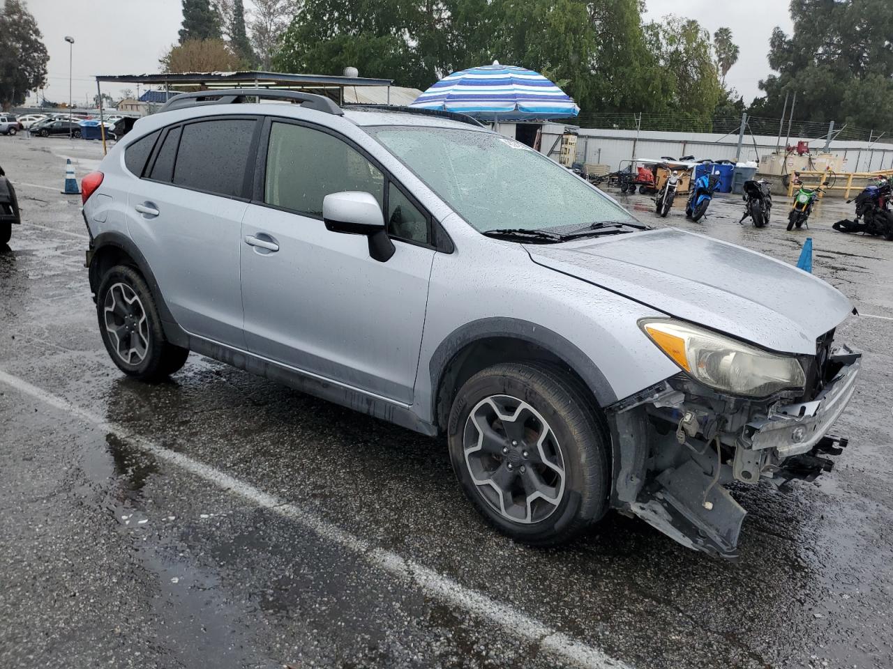 2014 Subaru XV VIN JF2GPAKC4E8348546 Copart auction photo, all over damage thumbnail 4