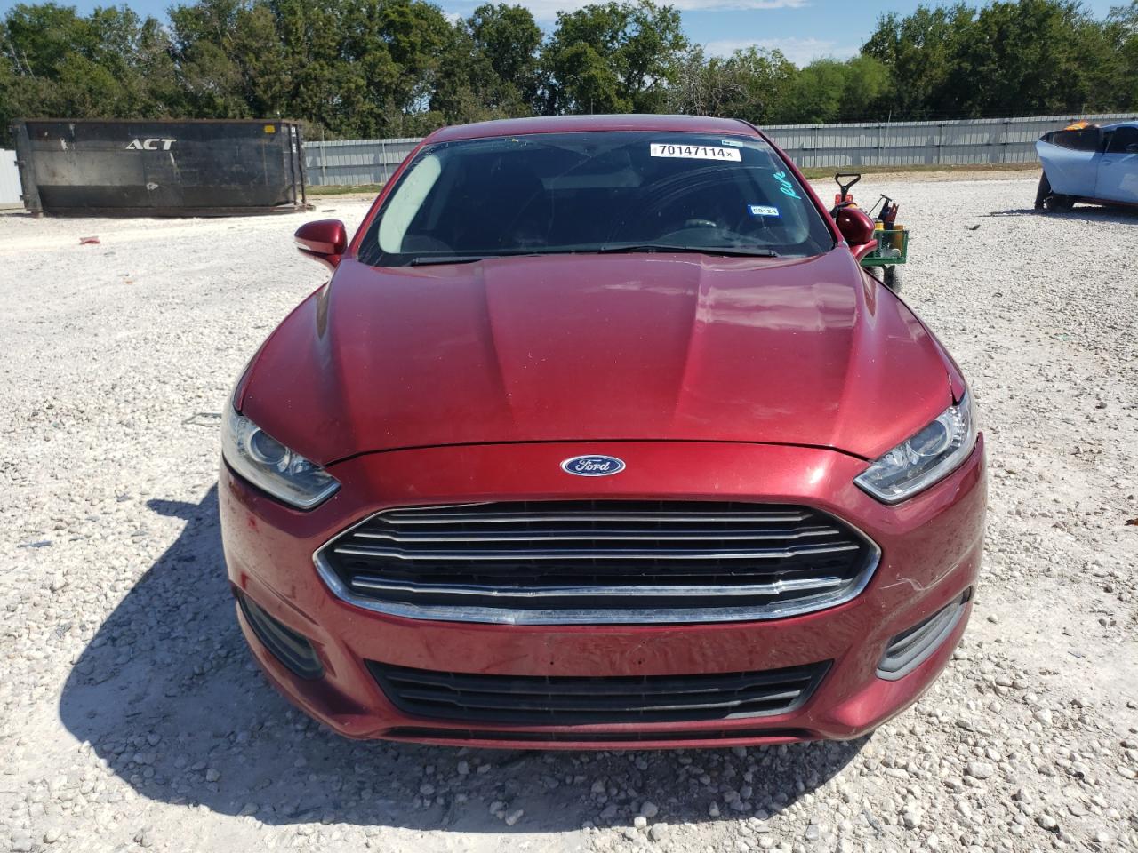 2016 Ford Fusion VIN 3FA6P0H75GR268498 Copart auction photo, side damage thumbnail 5
