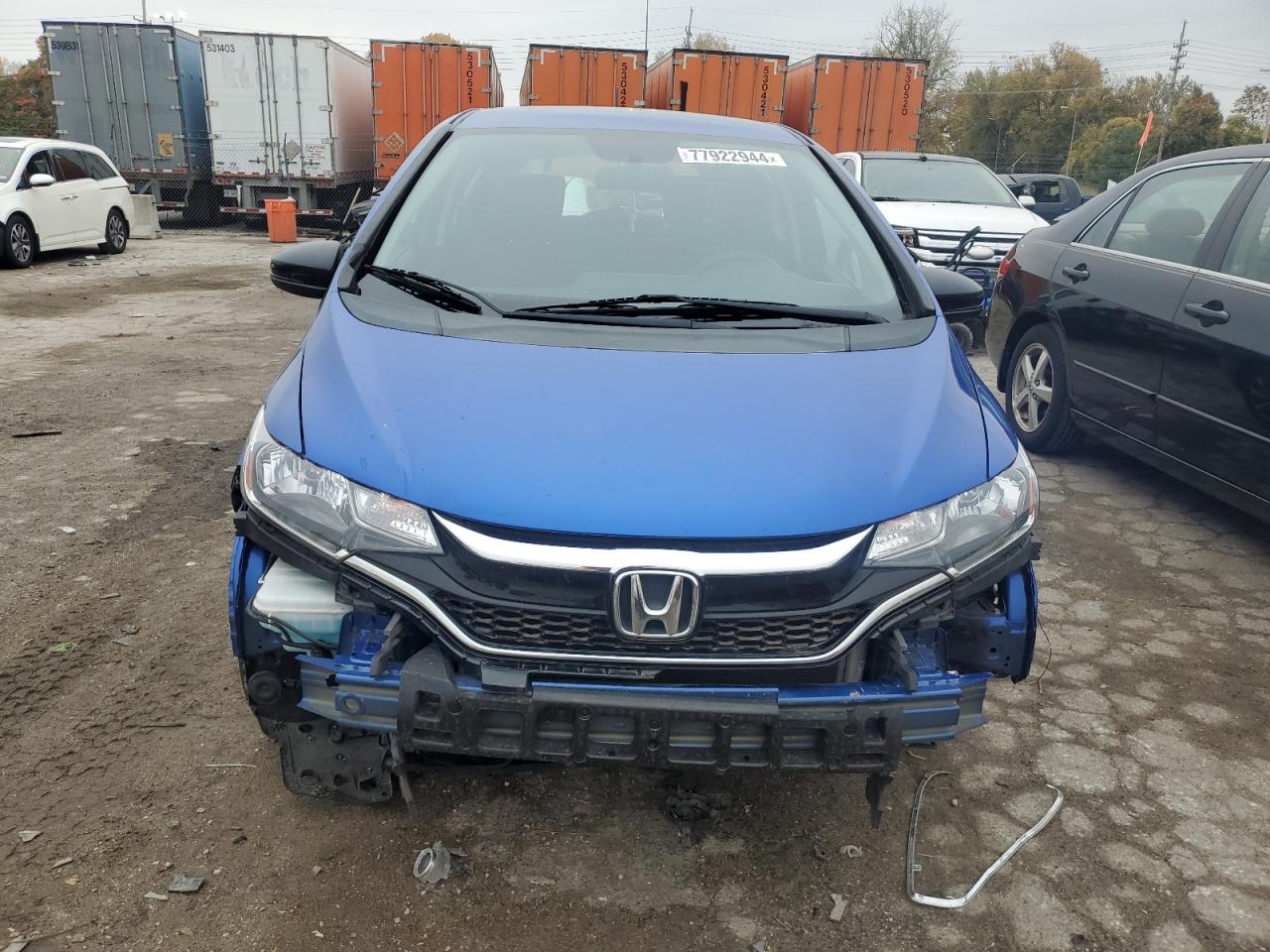 2019 Honda Fit VIN 3HGGK5H43KM749597 Copart auction photo, front end damage thumbnail 5